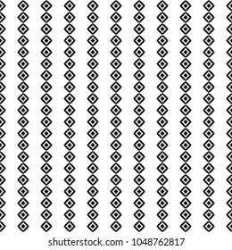 Black and White Seamless Ethnic Pattern. Tribal. Vintage, Grunge, Abstract Tribal Background for Surface Design, Textile, Wallpaper, Surface Textures, Wrapping Paper