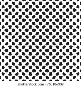 Black and White Seamless Ethnic Pattern. Vintage, Grunge, Abstract Tribal Background for Textile Design, Wallpaper, Surface Textures, Wrapping Paper