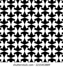 Black and white seamless geometric pattern. Coloring book for children and adult. Decorative abstract linear vector background. Easy to edit color and line weight. Pattern added to the graphic styles.