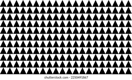 Black and white seamless geometric pattern