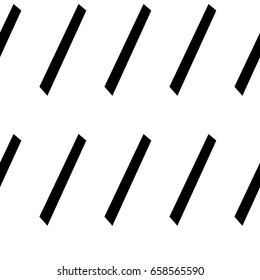 Black and white seamless geometric pattern. Repeatable texture / background with array, structure of shapes