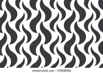 
Black and white seamless geometric pattern