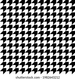 black and white seamless geometric vector pattern