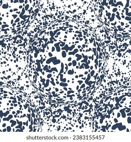 Black and white seamless grunge pattern. Vector illustration