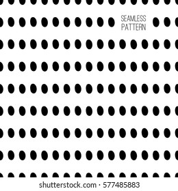 Black and white seamless hand drawn texture. Doodle pattern. Vector illustration eps10.
