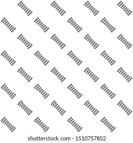 Black and White Seamless Lines Pattern. Abstract Background Design, Vector illustration isolated