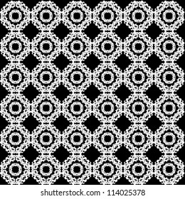 Black and white seamless pattern