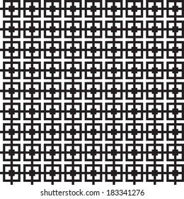 black and white seamless pattern