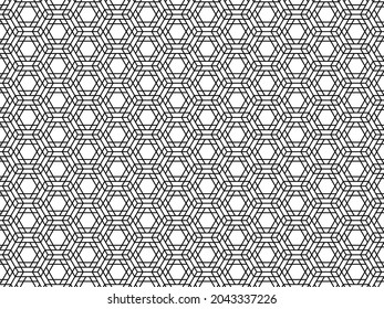 black and white seamless pattern