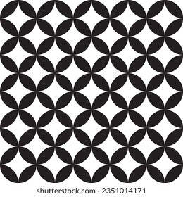 black and white seamless pattern