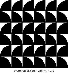 black and white seamless pattern