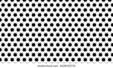 black and white seamless pattern