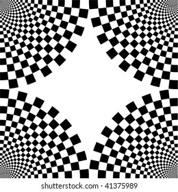  Black and white. Seamless pattern.