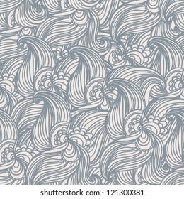 Black and white seamless pattern  Abstract seamless background  baroque pattern