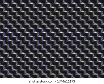 Fondo abstracto de patrón ininterrumpido en blanco y negro