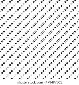 Black and white seamless pattern, abstract background, vector, illustration.