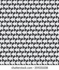 black and white seamless pattern with arrows