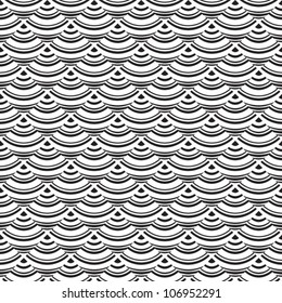 Black and white seamless pattern  - background, wallpaper, base for textiles