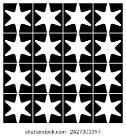 black and white seamless pattern for background, banner, poster, website, design, etc