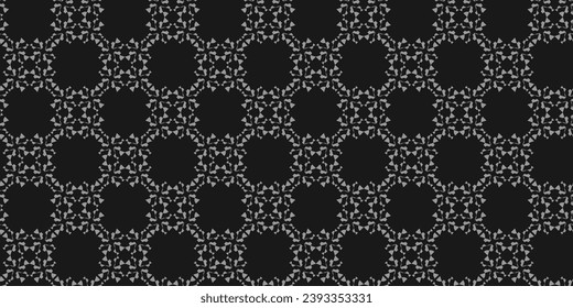 Black and white seamless pattern. Design for t-shirt, textile, wrapping paper. Concept for fashion textile print. 