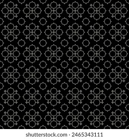 black and white seamless pattern for fabric home wear surface design packaging vector