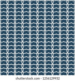 Black and white seamless  pattern.  Geometrical ornament .  Vector illustration  