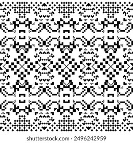 black and white seamless pattern illustration vector background pattern