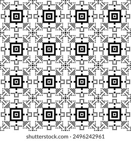 black and white seamless pattern illustration vector background pattern