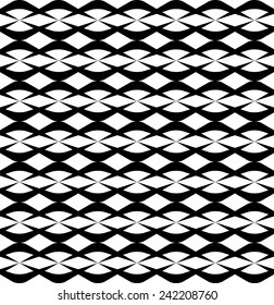 Black and white seamless pattern modern stylish, abstract background, vector, illustration.