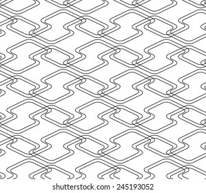 Black and white seamless pattern modern stylish with line, abstract background. vector, illustration.