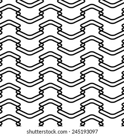 Black and white seamless pattern modern stylish with line, abstract background. vector, illustration.