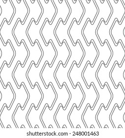 Black and white seamless pattern modern stylish with line, abstract background. Vector, illustration.