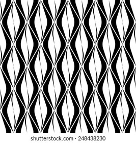 Black and white seamless pattern modern stylish, abstract background. vector, illustration.