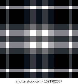 Black and white seamless pattern print