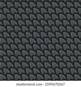 black and white seamless pattern shape vector icon	