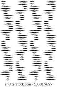black and white seamless pattern with stripes