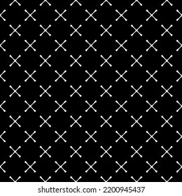 Black and white seamless pattern texture. Greyscale ornamental graphic design. Mosaic ornaments. Pattern template. Vector illustration. EPS10.