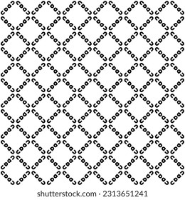 Schwarz-Weiß-Muster Textur. Graustufen-Grafik-Design. Mosaikverzierungen. Mustervorlage. Vektorgrafik. EPS10.