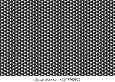 Patrón ininterrumpido en blanco y negro. Estos patrones se utilizan en diversas industrias y aplicaciones, incluyendo la mejora estética en textiles, moda, web y diseño gráfico. 