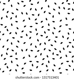 Black and white seamless pattern vector background