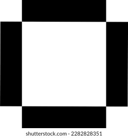 caja textil de fondo de fondo de papel pintado de color blanco y negro sin soldadura.  