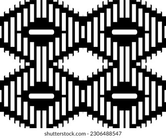 black and white seamless pattern wallpaper background textile  creative monochrome element .