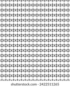 schwarz-weißes Muster, nahtlose Muster Wallpaper hintergrund Muster Banner-Muster Schlacken Linie Papar Grafik-Zirkel rund.
