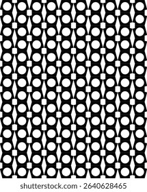 black and white seamless pattern wallpaper background hole frame game puzel . 