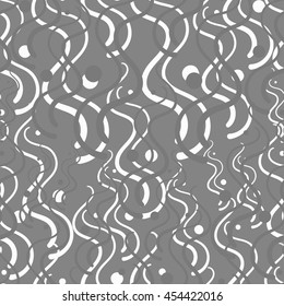 Black and white seamless pattern.Vector seamless abstract pattern. Can be used for textile, wallpaper, wrapping.