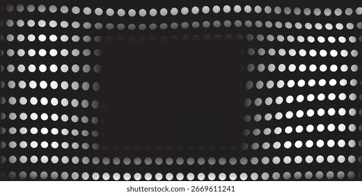 Schwarz-Weiß nahtlose Polka Punkt Muster Vektor gute Kunst