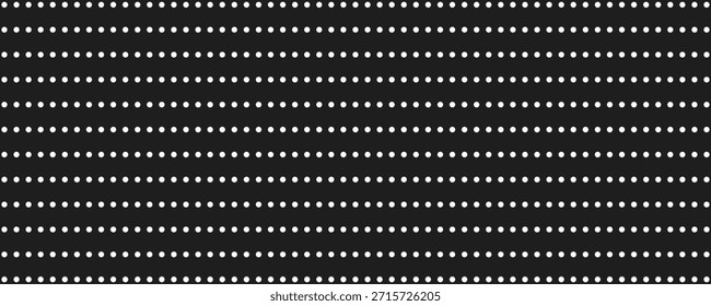 Schwarz-Weiß nahtlose Polka Punkt Muster Vektor