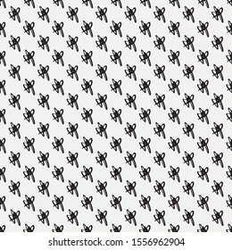 black and white seamless quality pattern