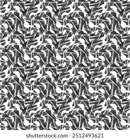 padrão de qualidade sem emenda preto e branco, fundo abstrato, ilustração, eps