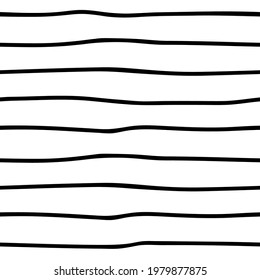 Schwarz-Weiß-Streifen, Hintergrund. Handgezeichnete Streifen Muster. Abstrakte, abstrakte Bildschirmhintergrund.